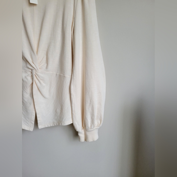 Anthropolgie pilcro twist front, sweatshirt  size L - Picture 3 of 9